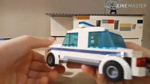 Обзор LEGO здание МВД,  ОМОН / РФ