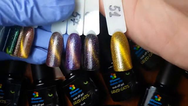 Гель-лак Кошачий глаз Bloom absolute color смотреть онлайн