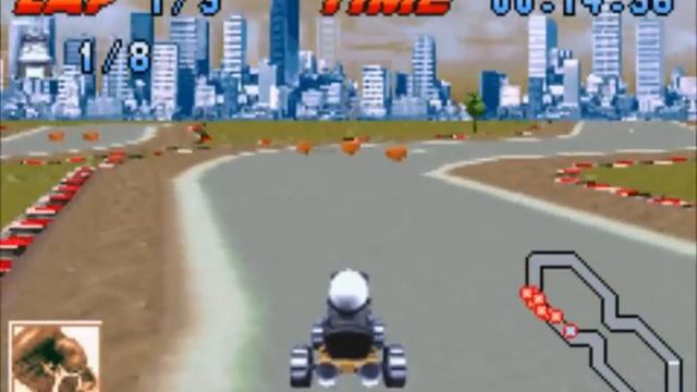 Crazy Frog Racer (Gameboy Advance Gameplay)