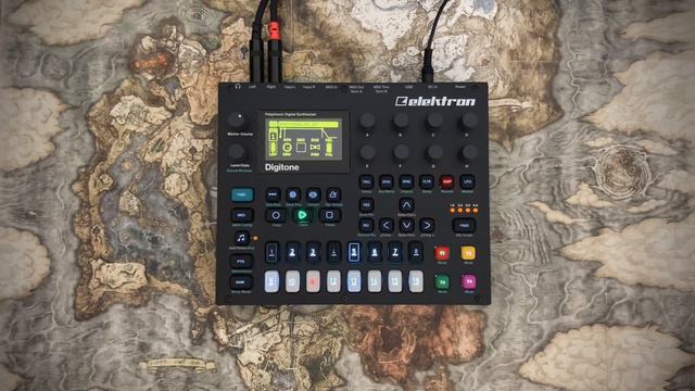 Eldenring Dungeonsynth Cover // Elektron Digitone FM Synthesizer