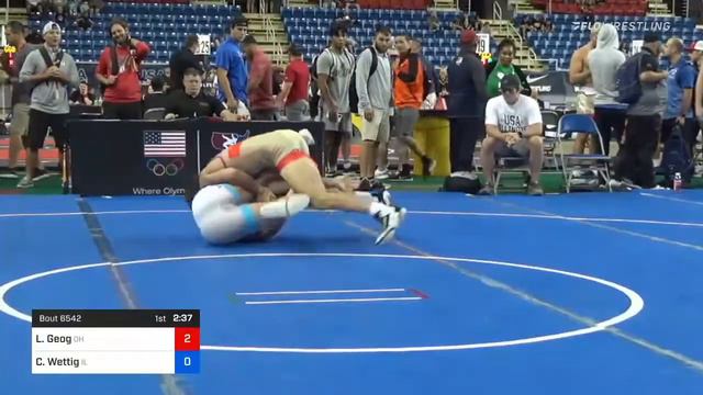 170 Lbs Round Of 16 - Luke Geog, Ohio Vs Cooper Wettig, Illinois 25a1 смотреть онлайн