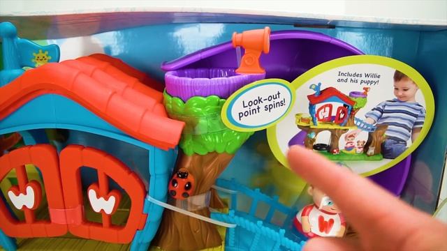 Weeble Toy Treehouse featuring Paw Patrol Weebles! смотреть онлайн