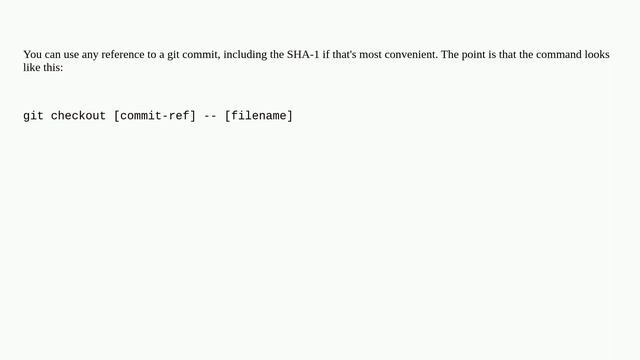How do I reset or revert a file to a specific revision? смотреть онлайн