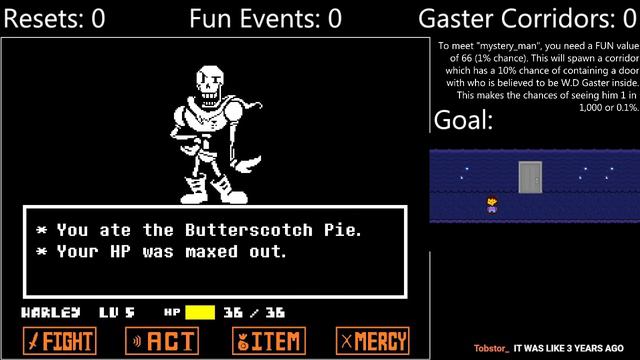Resetting Undertale Until I Find Gaster (Part 1) смотреть онлайн