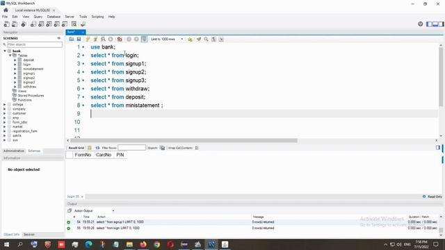 Bank Management System using Java and SQL. смотреть онлайн