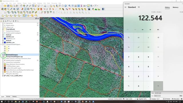 FOR 242 Week 6 Part 7 Updating stand boundaries by splitting and merging polygons in QGIS 3.16 смотреть онлайн
