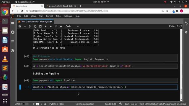 Text Classification with PySpark and Machine Learning смотреть онлайн