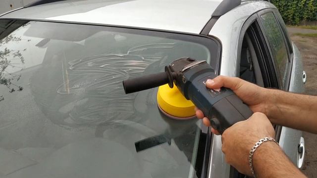 полировка лобового стекла от затертостей и царапин своими руками смотреть онлайн