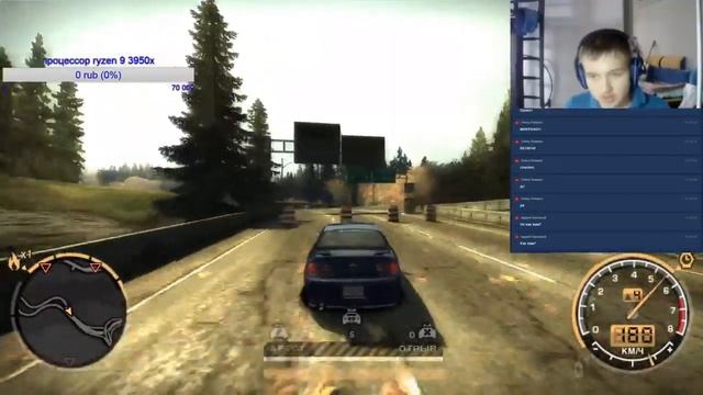.NFS MW/Полное прохождение карьеры/ Retro Live Stream. смотреть онлайн