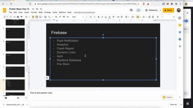 Flutter Basic Day 13 смотреть онлайн