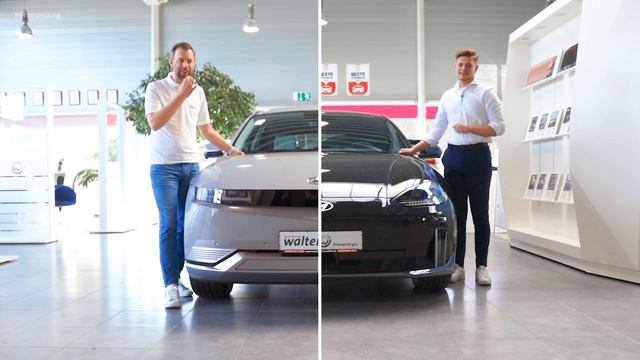 Hyundai IONIQ 5 vs. IONIQ 6 | Vergleich der Top Elektro Autos 2024 | #IONIQ смотреть онлайн