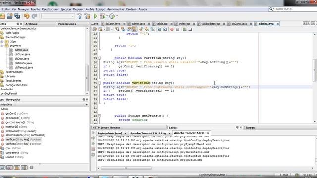 tutorial login usuario y contraseña -netbeans + jsp + postgres.flv смотреть онлайн