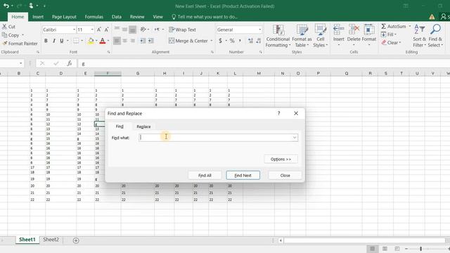 Excel Tutorial 18 How to find and replace Word , Text, Number in Excel and Replace all смотреть онлайн