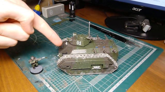 Как собиралась сталь. WH40k Chimera смотреть онлайн