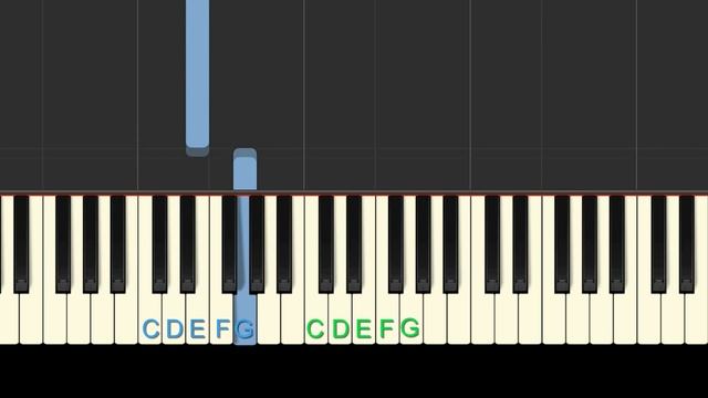 Easy Piano Tutorial: Lightly Row with free printable PDF sheet music смотреть онлайн