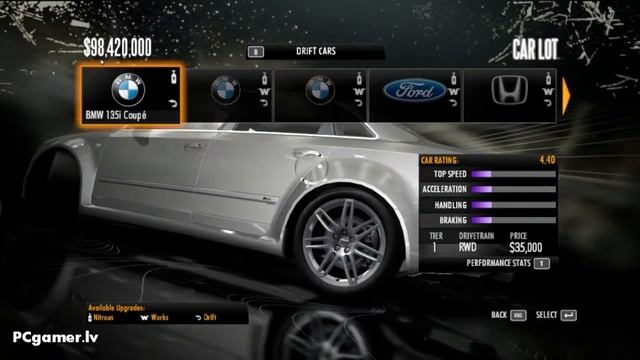 Need For Speed Shift Menu смотреть онлайн