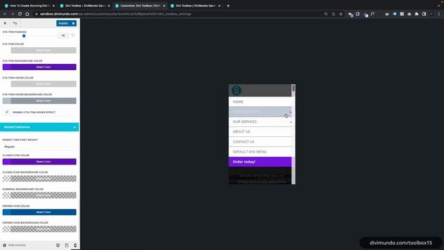 Create Advanced Divi Mobile Menus With Divi Toolbox смотреть онлайн
