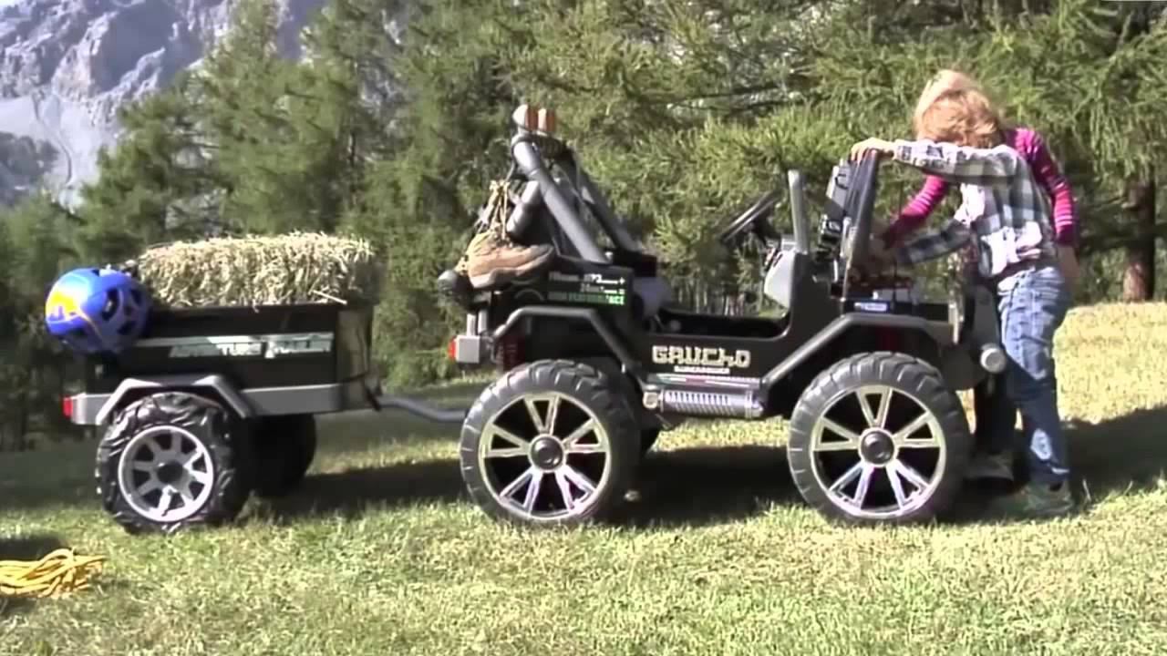 Детский электромобиль джип "Gaucho Super Power" смотреть онлайн