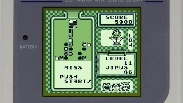 "Dr. Mario" (GameBoy) Music : 8 - Game Over смотреть онлайн