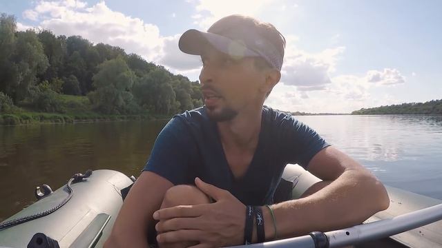 Сплав по реке Ока под парусом  Серпухов - Кашира  Бродяга Шевцов