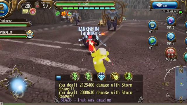 Toram Online - Unsheathe DW damage test at WW (new T4 stat vs PCR) смотреть онлайн