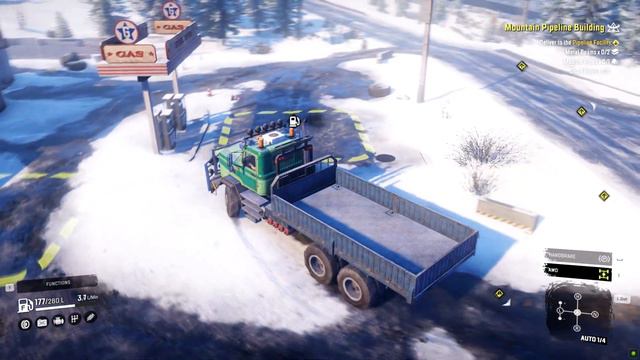 SnowRunner | Аляска | #72 Строительство горного трубопровода смотреть онлайн