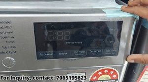 LG Fully Automatic Front Load AI DD (FHV1409ZWP) Washing Machine | LG Steam Washer Wi-Fi Model