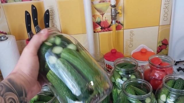 Вкуснейшие маринованные огурчики на зиму смотреть онлайн