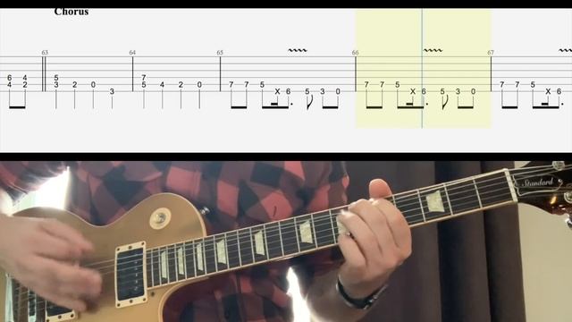 Welcome to the Jungle Guns N' Roses Cover | Guitar Tab | Lesson | Tutorial смотреть онлайн