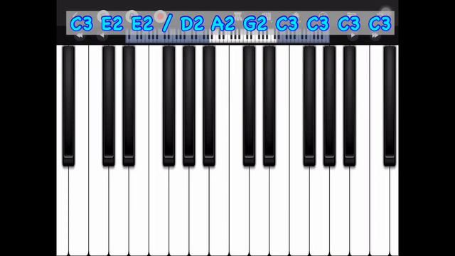 THE BLUE DANUBE (Easy Piano with Notes) смотреть онлайн