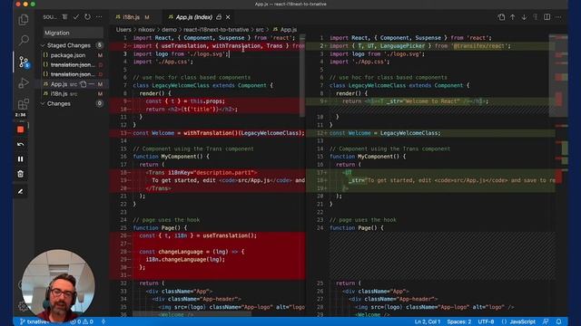 How to migrate an i18next react app to Transifex Native смотреть онлайн