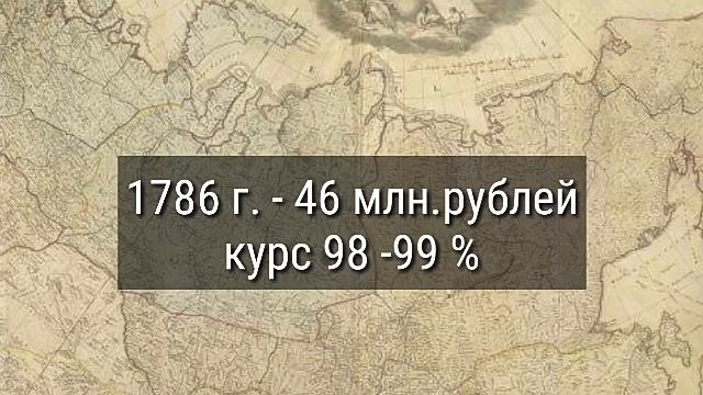 История бумажных денег России /Появление ассигнаций смотреть онлайн
