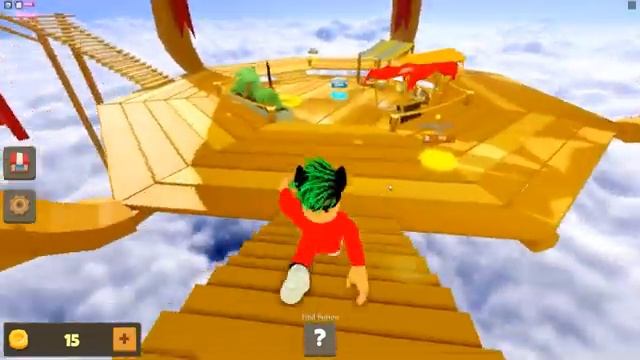 ПОСТРОИЛ САМЫЙ БОЛЬШОЙ НЕБОСКРЕБ В НЕБЕСНОМ ГОРОД! ROBLOX Fantasy Tycoon смотреть онлайн