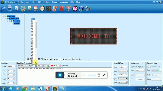 ZH-Led control system software Tutorial@9876087390 смотреть онлайн