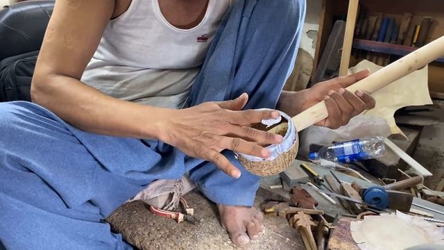 Amazing musical instrument making from coconut смотреть онлайн