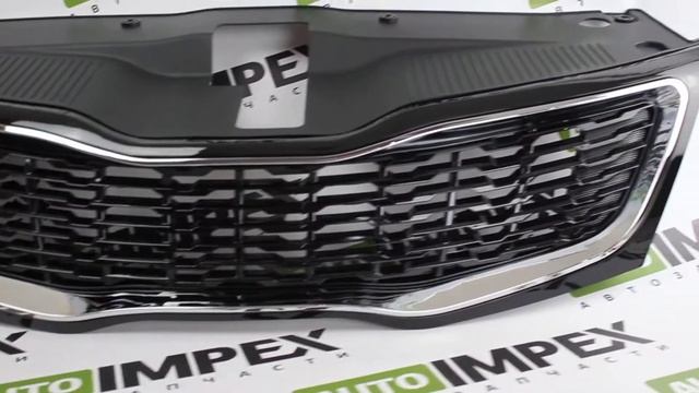 Kia Rio 3 2011-2015 решётка радиатора luxe смотреть онлайн