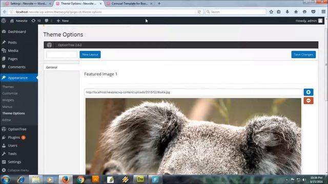 Wordpress Tutorial - How to add text settings - Using Option Tree 2 смотреть онлайн