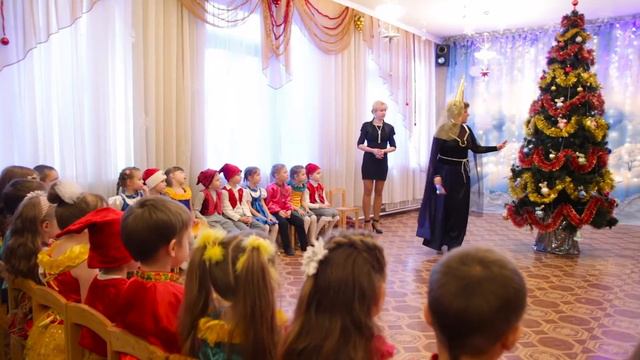 Новогодний утренник Радуга Гномики 23 декабря 2015 смотреть онлайн