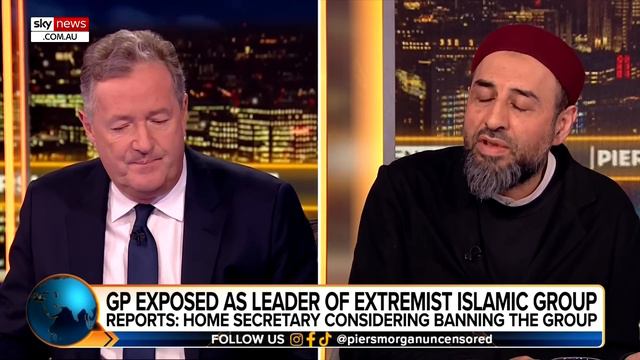 Piers Morgan debates UK leader of Islamic Extremist group Hizb ut-Tahrir смотреть онлайн