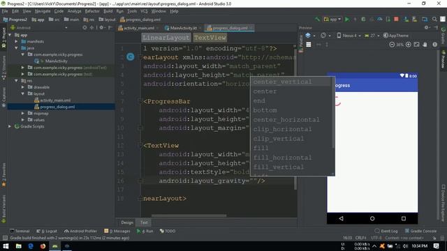 Android Tutorial (Kotlin) - 27 - ProgressDialog смотреть онлайн