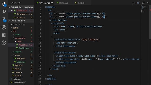 MAPPING GETTERS -1 | VueJS 3 & Vuex | 기초배우기 смотреть онлайн