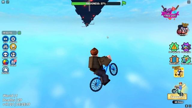 САМАЯ СЛОЖНАЯ ИГРА?!?[W10] Обби, Но ты же на велосипеде