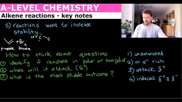 A-Level Chemistry - Alkene Reactions - Worried about your chemistry exam? Keep calm & watch this! смотреть онлайн