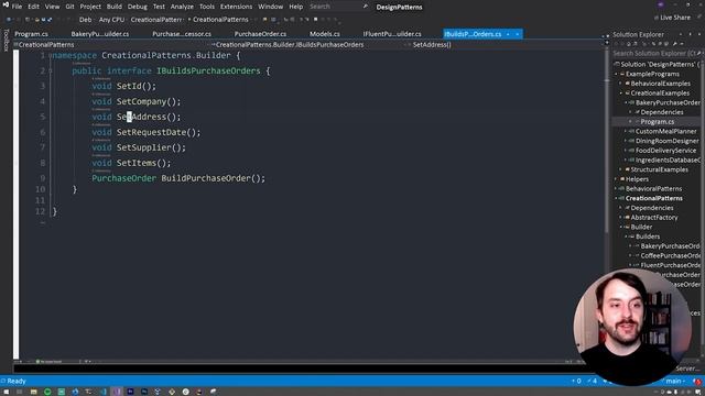 Builder Pattern (Gang of Four Design Patterns Series) смотреть онлайн