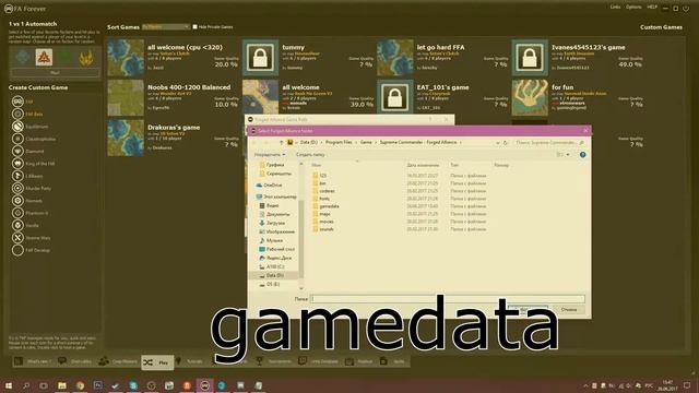 Supreme Commander: Forged Alliance Как сделать русский чат в FAF (устарело) смотреть онлайн