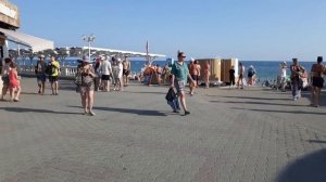Архипо-Осиповка. Пляж и набережная. 26 июля