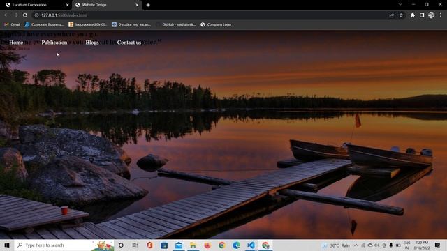 Adding background image to our Website смотреть онлайн