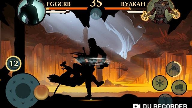 Shadow Fight 2 Тень+Сет Монаха VS Вулкан смотреть онлайн