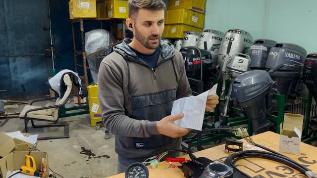 Как подключить тахометр к Yamaha/Honda/Suzuki смотреть онлайн