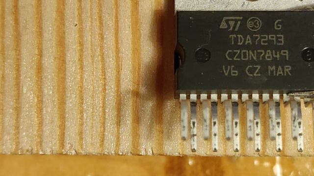 TDA7293 Настоящая и подделка.